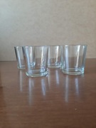 Szklane małe szklaneczki (4 sztuki)