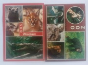 Wrocław ZOO 1985 rok dwie kartki