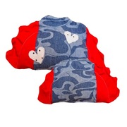 Dwustronna pierogowa psioducha/zabawka/przytulanka dla psa