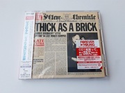 JETHRO TULL - THICK AS A BRICK  CD Japan z OBI Wyd. 2014 r. nowa w folii