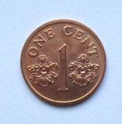 1 Cent 1994 r.  Singapur