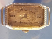 Rzadki zegarek Van Buren Art Deco Antyk lata 30-te