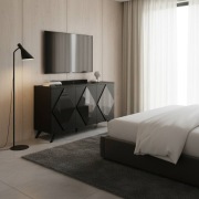 Ekskluzywna Szafka Audio  Hi-Fi Komoda pod telewizor