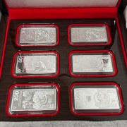 2022 999 Ag Zestaw 6 monet: Polskie banknoty obiegowe