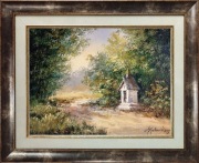 Obraz olejny KAPLICZKA  Fijałkowski ( oryginał )