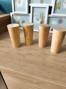 Nóżki drewniane do mebli 