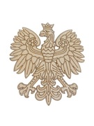 Orzeł drewniany godło RP