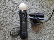 Kontroler Ruchu Move Sony PS3 + Kamera