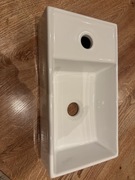 UPTREND umywalka nablatowa meblowa prostokątna 40,5x22 cm biały połysk FIKA