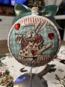 Bombka medalion 10 cm Boże Narodzenie