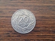 Moneta 20 groszy 1923 rok