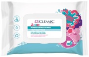 Cleanic Junior nawilżany papier toaletowy 40 szt delikatny dla dzieci