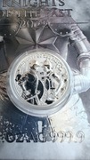 Srebrna moneta 1oz knights od the past