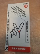 Solidarność Wybory 1991 Porozumienie Centrum Ulotka