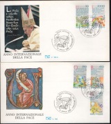 Watykan,Poste Vaticane,Mi.889-893,,przesłanie o pokój