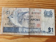 SINGAPUR 1 Dollar 1976 r. 