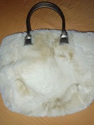 Torebka damska miś beżowa - duża 