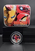 AVENGERS =IRON MAN  1oz SILVER PROOF COIN  UNIKAT /VI