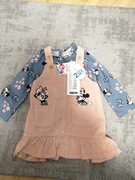 Przepiękny, nowy komplecik dla dziewczynki rozmiar 74 