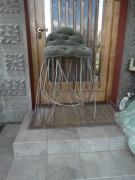 Krzesła druciane z drutu kwasoodpornego