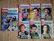 Fokus Tester - 7 numerów - quizy, łamigłówki, testy IQ - UNIKAT!