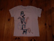 T-shirt chłopięcy 116 zoo