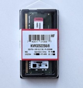 Pamięć RAM Kingston SODIMM DDR4 8GB 3200 MHz CL22 do laptopa 1x8GB NOWA