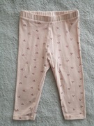 Krótkie spodenki legginsy w wiśnie owoce H&M 104 jak nowe