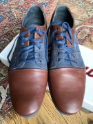 Buty męskie skóra/zamsz MARIO PALA nowe 45