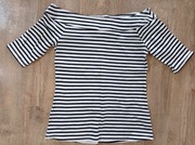 Bluzka w biało-czarne paski