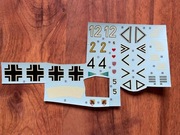 Kalkomania Messerschmitt Bf-109 E-4 1940 skala 1:48