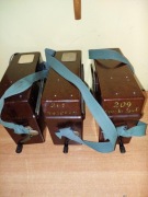 Stary telefon polowy wojskowy MB 66 