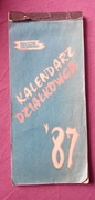 Kalendarz Działkowca'87. Dodatek Głosu Wielkopolskiego. 