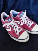 Converse r 37 bordowe trampki vintage style