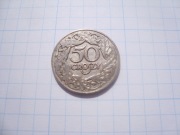 Polska moneta 50 gr groszy 1923 nikiel stan