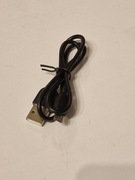 Czarny kabel microUSB 50cm tylko do ładowania