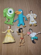 Figurki Disney różne zestaw 
