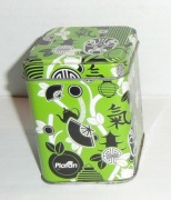 HERBATA - STARA PUSZKA PUDEŁKO PO HERBACIE PLATAN ZABRZE - METAL