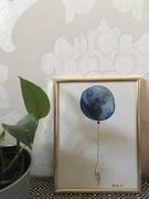 Obrazek obraz ramka akwarela A5 dekoracja ścienna