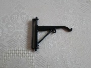 Miniaturka - metalowy uchwyt, zawieszka do wiszącej donicy - skala 1:12 