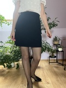 Czarna spódnica mini S