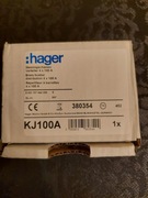 HAGER Blok rozdzielczy łączeniowy 4P 100A KJ100A