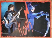 UNIKAT! Plakat/poster KORN (Davis i Fieldy) - Format A2 - NOWY!
