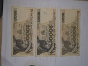 Banknot 2000 złotych PRL  obiegowy