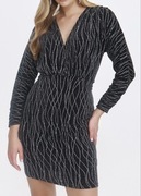 Sukienka z brokatową nitką Top Secret