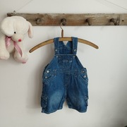 Jeansowe ogrodniczki chłopięce Cherokee, rozmiar 74 (6–9 miesięcy)