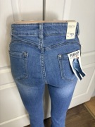 Dżinsy damskie niebieskie push up skinny wysoki stan Miss You M/38 nowe