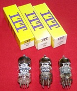 ECC85   ITT -    6AQ8   -  NOS ,  nie używane 