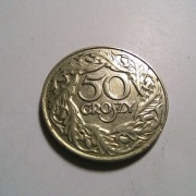 Moneta 50 groszy1923