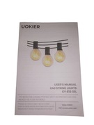 Lampki ogrodowe zewnętrzne ogrodowe